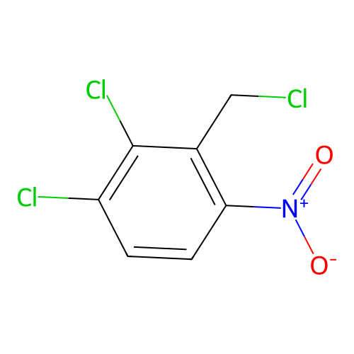 2,3-Dichloro-6-nitrobenzyl chloride structure