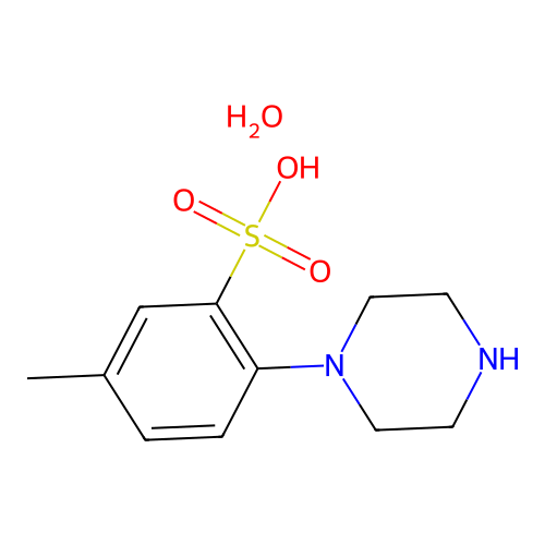Caldaret monohydrate structure