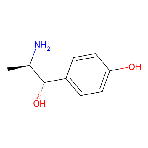 4-Hydroxynorephedrine structure