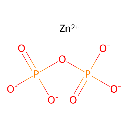 diphosphoric acid, zinc salt structure