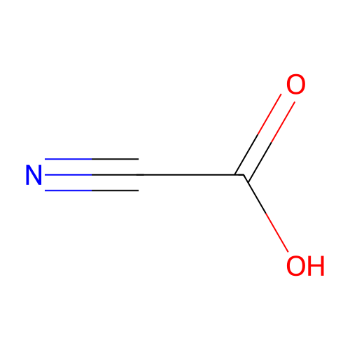 氰甲酸 structure