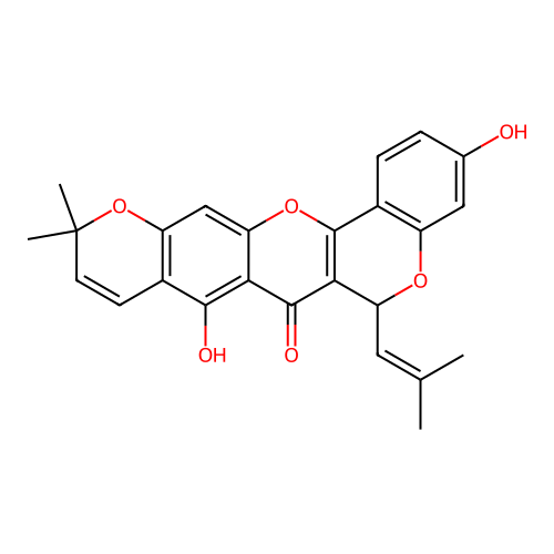 Cudraflavone A structure