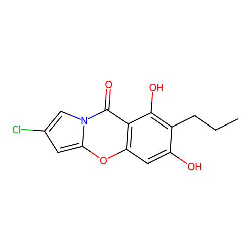 Streptopyrrole structure