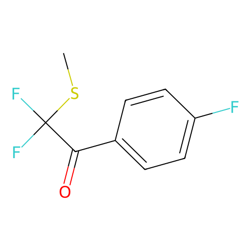 Ethanone, 2,2-difluoro-1-(4-fluorophenyl)-2-(methylthio)-(9CI) structure