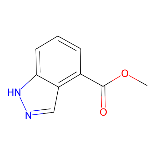 methyl 1H-indazole-4-carboxylate structure