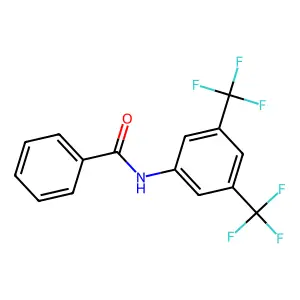 N-(3,5-Bis(trifluoromethyl)phenyl)benzamide structure