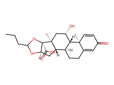 17-Carboxy Budesonide structure
