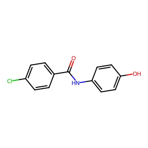 4-chloro-N-(4-hydroxyphenyl)benzamide structure