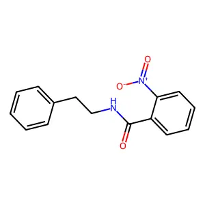 2-nitro-N-(2-phenylethyl)benzamide structure