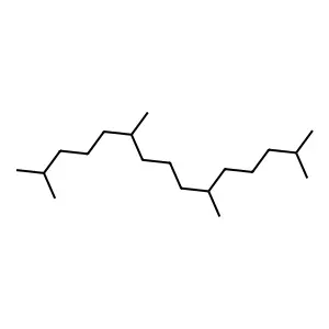 姥鲛烷 structure
