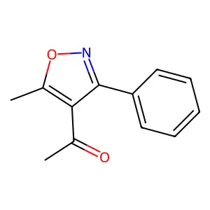1-(5-Methyl-3-phenylisoxazol-4-yl)ethanone structure
