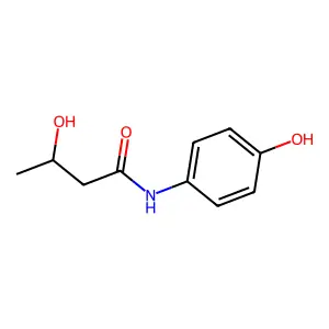 3,4'-Dihydroxybutyranilide structure