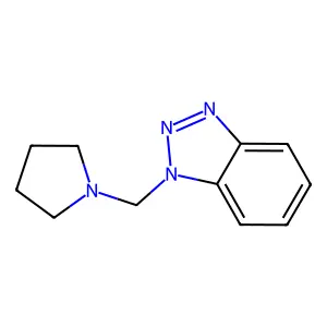 1-(Pyrrolidin-1-ylmethyl)benzotriazole structure