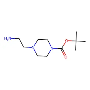 4-(2-氨基乙基)哌嗪-1-甲酸叔丁酯 structure