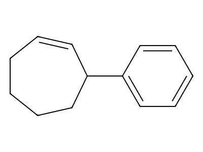3-Phenyl-1-cycloheptene structure