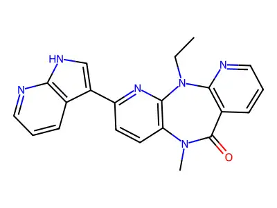 Diazepin-6-one deriv. structure