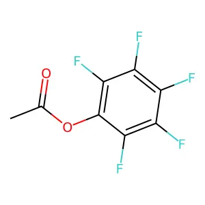 Perfluorophenyl acetate structure