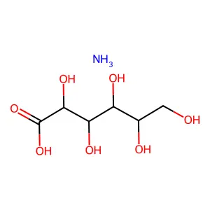 Ammonium gluconate structure