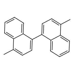 1-Methyl-4-(4-methylnaphthalen-1-yl)naphthalene structure