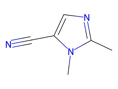 1,2-dimethyl-1H-imidazole-5-carbonitrile structure