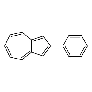 Azulene, 2-phenyl- structure