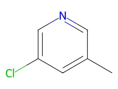 3-Chloro-5-methylpyridine structure