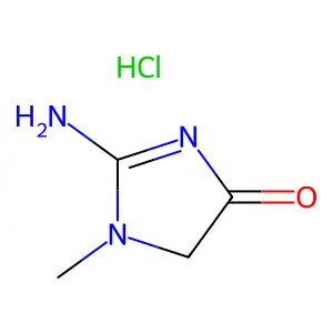 Creatinine hydrochloride structure