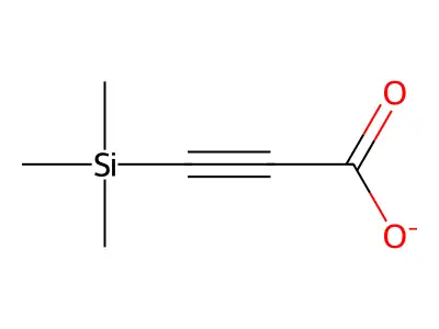 Trimethylsilyl propiolate structure