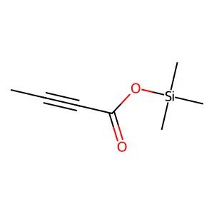 Trimethylsilyl but-2-ynoate structure