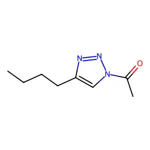 1-(4-Butyltriazol-1-yl)ethanone structure