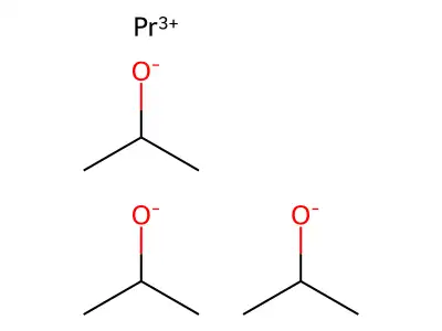 Praseodymium(III) isopropoxide structure