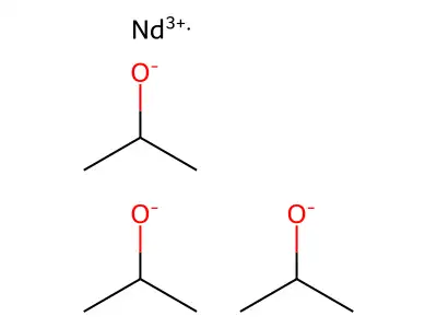 Neodymium(III) isopropoxide structure