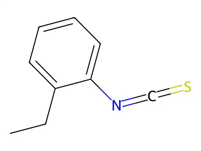 2-Ethylphenyl isothiocyanate structure