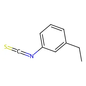 Benzene, 1-ethyl-3-isothiocyanato- structure