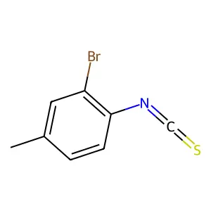 2-Bromo-4-methylphenyl isothiocyanate structure