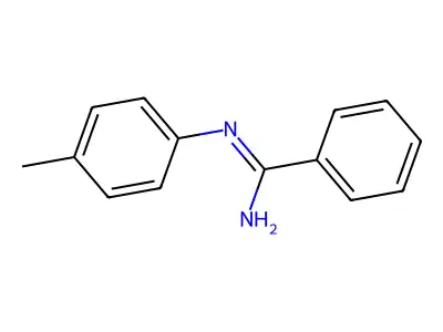 N-(4-Methylphenyl)benzenecarboximidamide structure