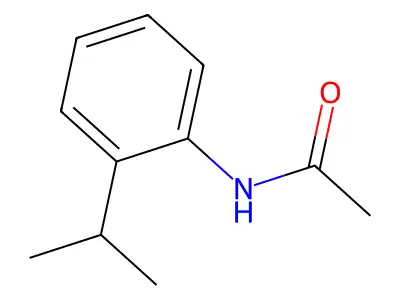 N-(2-isopropylphenyl)acetamide structure