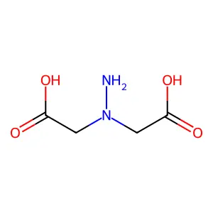 2,2'-亚肼基双乙酸 structure