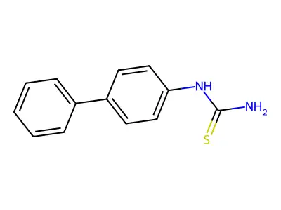 N-(1,1'-Biphenyl)-4-ylthiourea structure