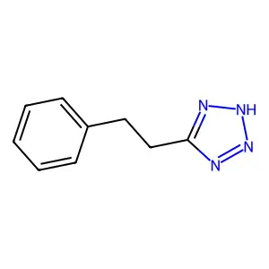 5-(2-phenylethyl)-1H-1,2,3,4-tetrazole structure