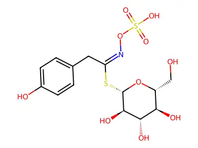 白芥子苷 structure