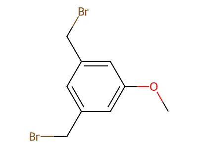 1,3-Bis-bromomethyl-5-methoxy-benzene structure