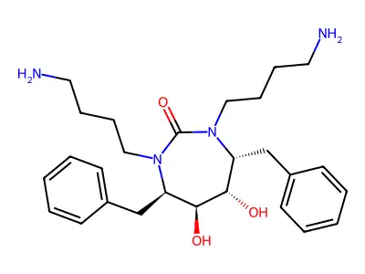 DMPC Cyclic Urea 108 structure