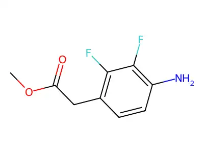 Methyl (4-Amino-2,3-difluorophenyl)acetate structure
