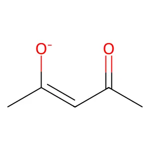 3-Penten-2-one, 4-hydroxy-, ion(1-) structure