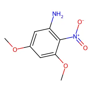 3,5-Dimethoxy-2-nitroaniline structure