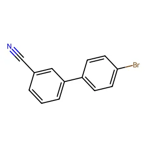 3-(4-Bromophenyl)benzonitrile structure