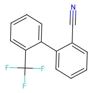 2-[2-(Trifluoromethyl)phenyl]benzonitrile structure