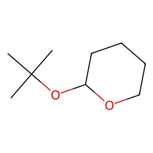 2H-Pyran, 2-(1,1-dimethylethoxy)tetrahydro- structure