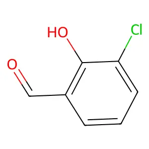 3-Chloro-2-hydroxybenzaldehyde structure